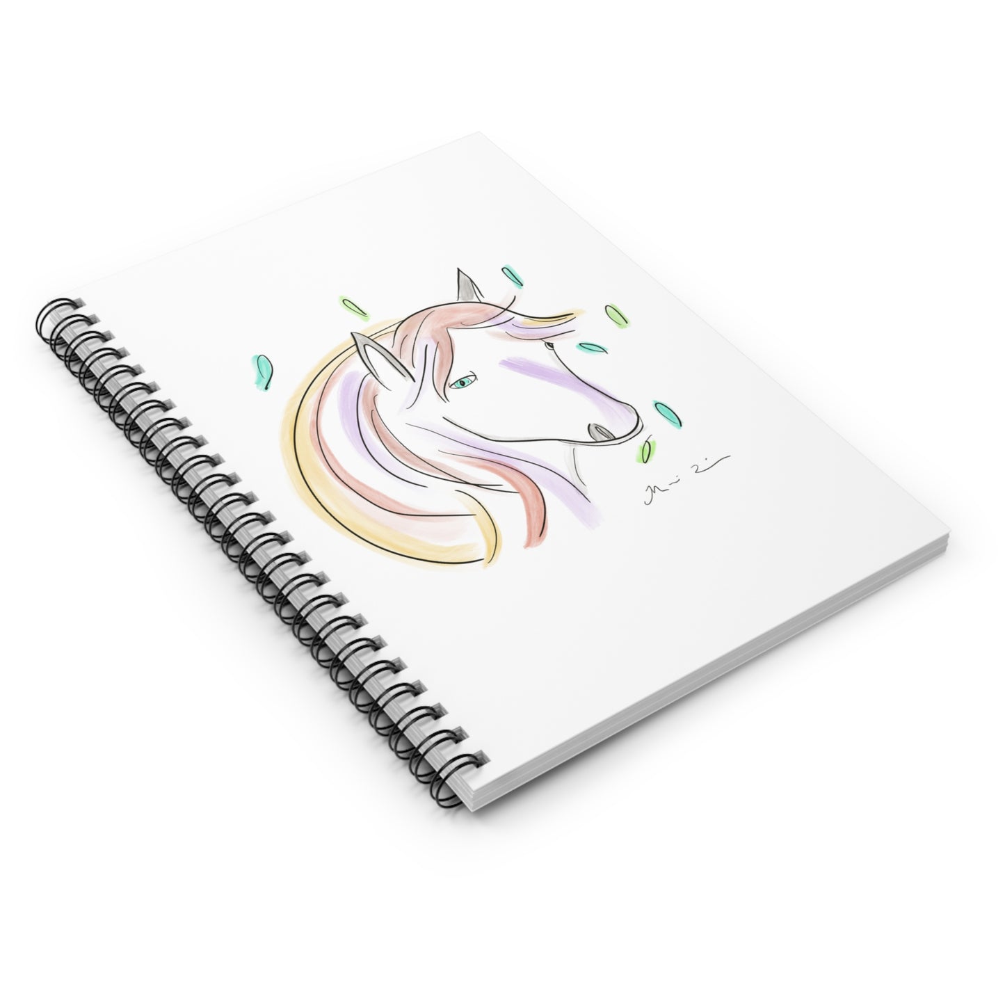 Whimsical Horse Notebook