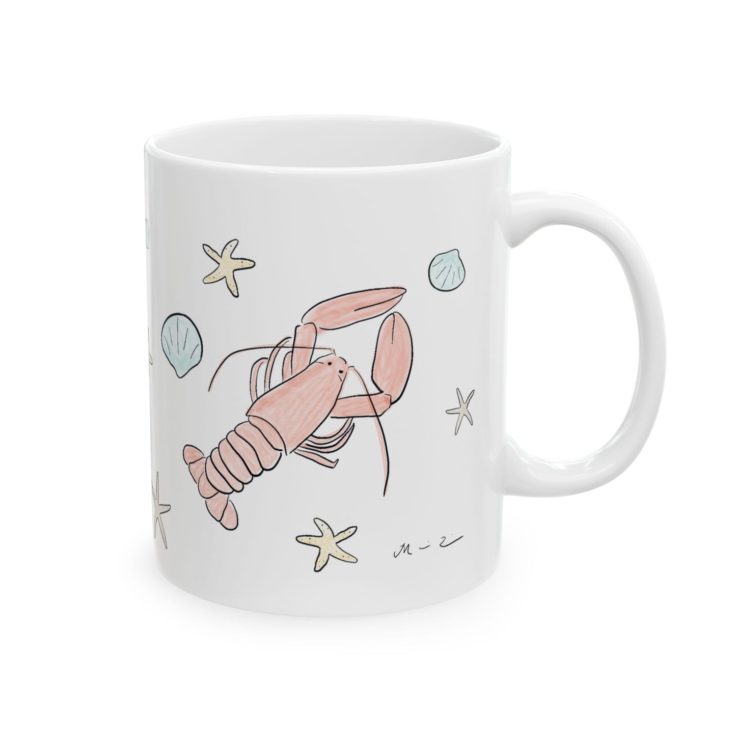 Scuba Lobster Coffee Mug