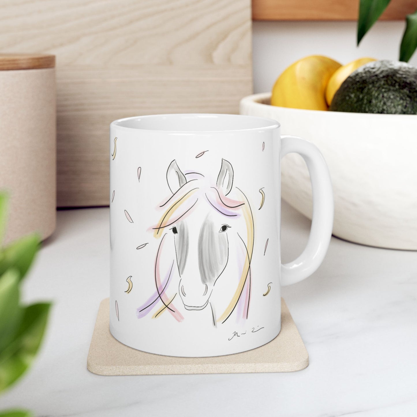 Elegant Horse Coffee Mug