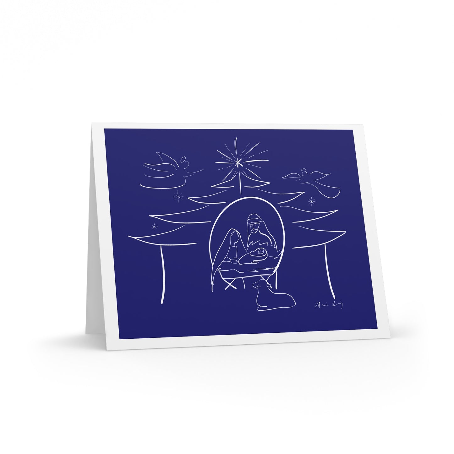 Christmas Nativity Greeting Cards - Set of 8