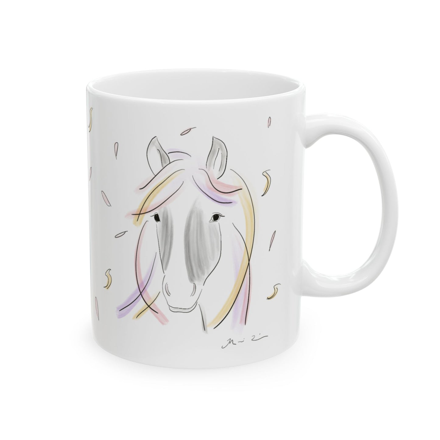 Elegant Horse Coffee Mug