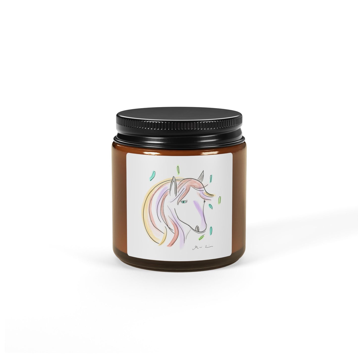 Whimsical Horse Candle